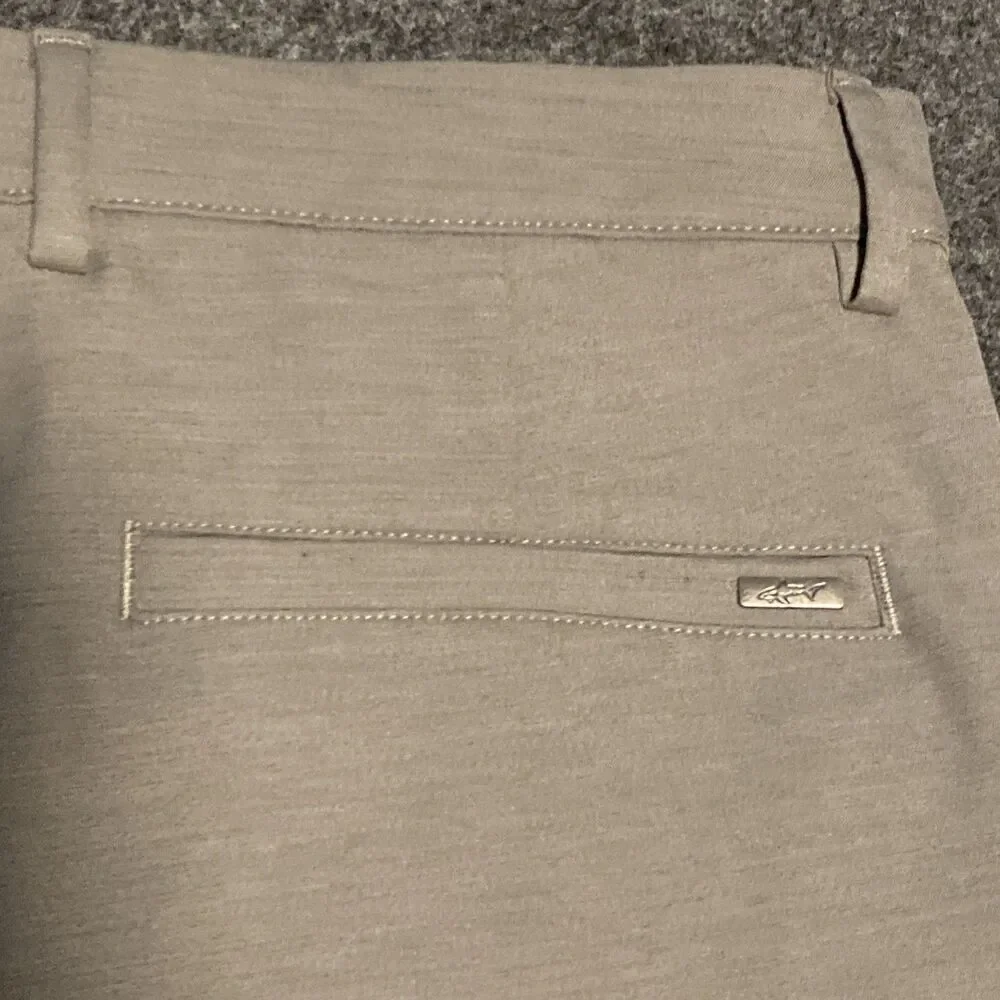 Greg Norman Mens Play Dry Performance Stretch Golf Pants Gray 34x30